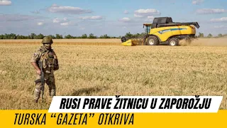 "Gazeta": Rusija od Zaporožja pravi žitnicu