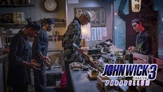 John Wick Chapter 3 Parabellum sushi bar assassins