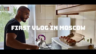 my first day in Moscow, first impression | daily vlog #1