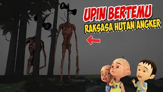 Upin ipin Bertemu Raksasa Hutan Angker , ipin takut ! GTA Lucu