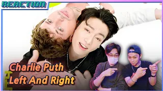 K-pop Artist Reaction] Charlie Puth - Left And Right (feat. Jung Kook of BTS) [Official Video]