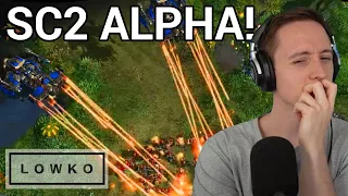 Lowko Reacts To STARCRAFT 2 ALPHA!