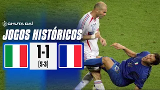 Itália 1-1 França - FINAL Mundial 2006 - Melhores Momentos ● JOGOS HISTÓRICOS