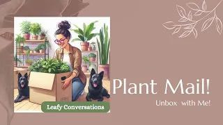 Plant Mail 📦 Unboxing and Potting Up Two New Plants! #alocasia #syngonium