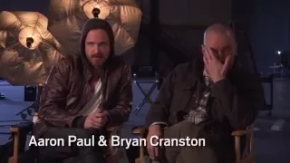 آرون بول و بريان كرانستون يتحدثون عن نهاية مسلسل بركينق باد "مترجم"