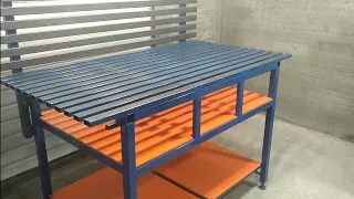 Сварочный стол из профильной трубы своими руками.DIY Welding table