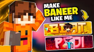 How To Make BANNER Like @PSD1 😍 In Just 4 Minutes (Don't Miss)