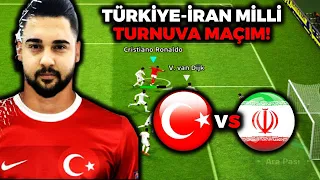 TÜRKİYE - İRAN MİLLİ TURNUVA MAÇIMDA SİNİRDEN KAFAYI YEDİM! EFOOTBALL 2023 MOBILE