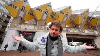 HOW CAN THEY LIVE LIKE THIS!!! The city of "cube houses" in Europe 🏠🟥