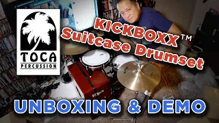 TOCA Kickboxx™ Suitcase Drum Set unboxing (2nd attempt)