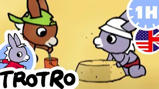 🤩Trotro plays at the beach with his friends!🤩 - Cartoon for Babies