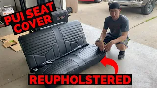 Rebuilding 1970 Cutlass Episode 8 - Rear Seat and Deck Lid Upholstery