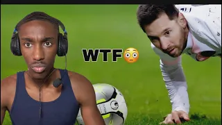 Basketball Player Reacts to Lionel Messi Rare Moments!