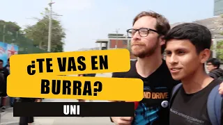 UNI: ¿TE VAS EN BURRA? | UNIVERSIDAD NACIONAL DE INGENIERÍA