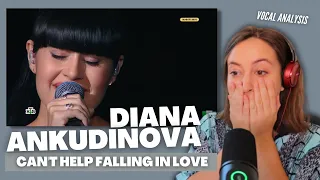 DIANA ANKUDINOVA Can't Help Falling In Love | Vocal Coach Reacts (& Analysis) - Диана Анкудинова