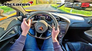 McLaren 720S is an absolute WEAPON on a B-Road!