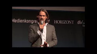 Richard David Precht beim Deutschen Medienkongress, 17.01.2017