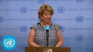 Ireland on the Palestine/Israel - Security Council Media Stakeout (26 July 2022) | United Nations