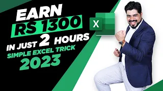 Excel trick to earn 1300 per project in just 2 hours
