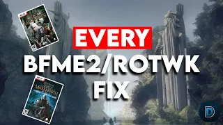 EVERY BFME2 + ROTWK crash error Fix! [EASY!]