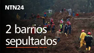 16 fallecidos, 7 desaparecidos y 163 casas afectadas deja un deslizamiento de tierra en Ecuador