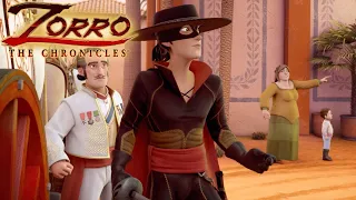 Les Chroniques de Zorro | L'OMBRELLE ROUGE | Episode 24 | Dessin animé de super-héros