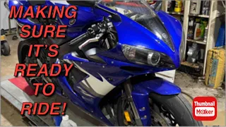 Is it worth it? 2005 Yamaha R-1. How to service a motorcycle