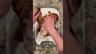 How to Easily Cut and Shred a Costco Rotisserie Chicken 🍗