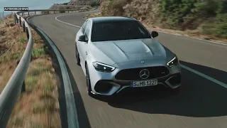 2023 Mercedes-AMG C63s E Performance | Sound, Driving, Tracking