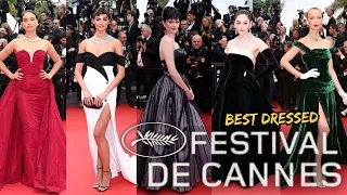 TOP 10 BEST DRESSED AT THE CANNES FILM FESTIVAL 2024! (OPENING CEREMONY)