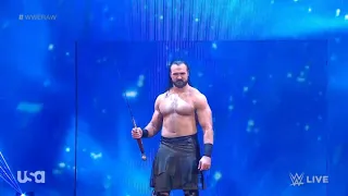 Drew McIntyre Entrance on Raw: WWE Raw, Nov. 21, 2022