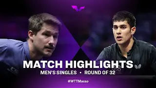 Highlights | Kristian Karlsson vs Kanak Jha | MS R32 | WTT Champions Macao 2022