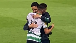 Substituição e aplausos para Pablo Sarabia - Sporting CP 4-0 CD Santa Clara