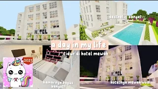 A day in my life Kawaii world 2023 || Bermalam di hotel mewah ( Drama Kawaii world)