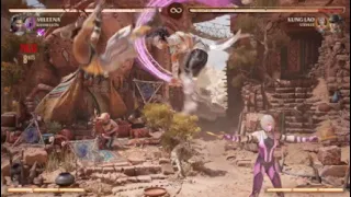 Mortal Kombat 1 Mileena And Khameleon Throw Combo