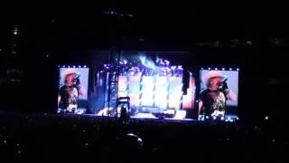 #gunsnroses - Knockin' on Heaven's door #notinthislifetime Tour @metlifestadium 07/24/2016.