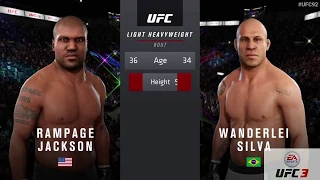 UFC® 92 | Quinton "Rampage" Jackson vs. Wanderlei Silva 3 | EA UFC 3 Icon Fight Simulation