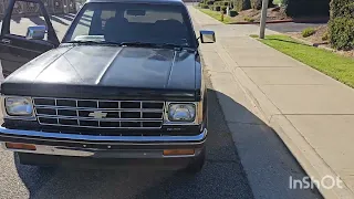 1985 chevy s10 blazer up for auction on ebay