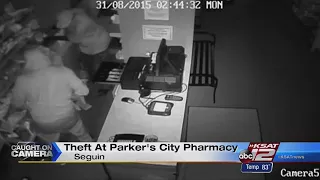 Seguin police seek burglars in pharmacy theft