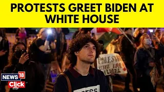 Protests Greet Biden At Annual White House Correspondents' Dinner | US News Today | N18V | News18
