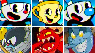 Cuphead DLC - All Bosses with 2 Players (The Delicious Last Course)