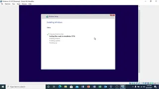 Installing And Comparing Windows 10 1507 vs 20H2 in Virtual Box