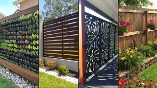 Unique Fence Designs For Your Garden and Yard