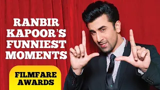 Ranbir Kapoor’s funniest Filmfare Awards moments | Ranbir Kapoor Funny Moments | Filmfare Awards