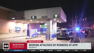 Woman attacked by robbers at ATM on Chicago's Northwest Side