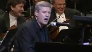 Stephen Harper singing Beatles song with Yo Yo Ma!!!