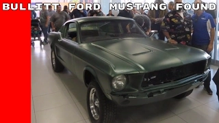 Lost Bullitt 1968 Ford Mustang Fastback Found In Mexico