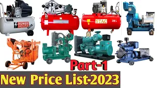 Aircompresure New Price-2023// Aircompresure, // Disel Generator Set / All machineries item//