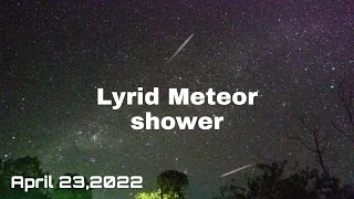 Lyrid Meteor shower in bohol | April 23,2022