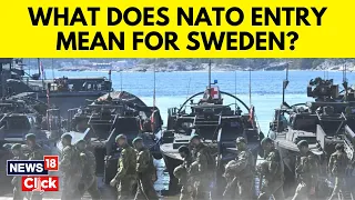 Sweden NATO Membership | Sweden Joins NATO Drills In Reshaped North | World News | N18V | News18